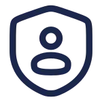 Shield User SVG Icon